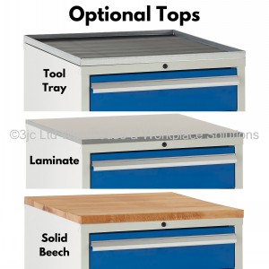 Euroslide Storage Cabinet Mobile 7 Drawers